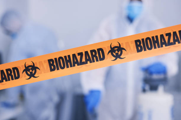 Professional Drug Lab Cleanup technician working in Lowell, NC